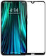 3D 0.3mm Tempered Glass Μαύρο (Redmi Note 8T)