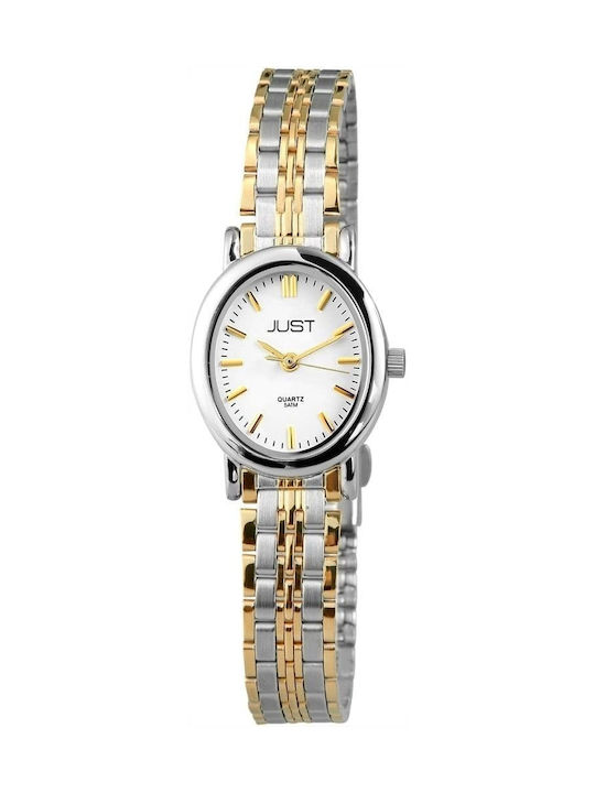 Just Watch Uhr mit Silber Metallarmband