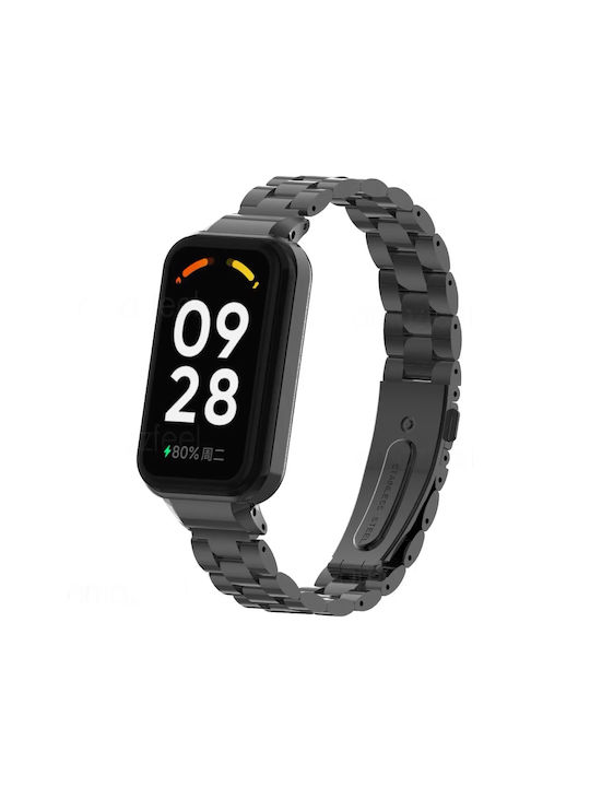 Revomag Curea Oțel inoxidabil Negru (Smart Band 8 / Smart Band 9 / Smart Band 10)