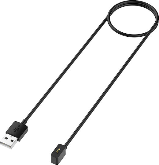 Techsuit TXC3 3.5W 1m Φορτιστής για Xiaomi Redmi Smart Band 2, Watch 3 Active, Xiaomi Band 8, Xiaomi Band 8 Active. Μαύρος