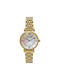 Armani Exchange Ρολόι με Χρυσό Μεταλλικό Μπρασελέ