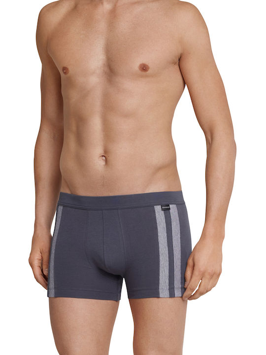 Schiesser Men's Boxer Anthracite