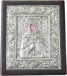 Agion Oros CHaitidis Imaginea Sfânta Irina Metal 30x26cm