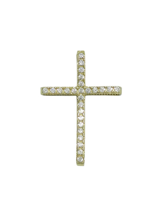 Goldjewels Damen Gold Kreuz 14K