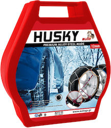 Husky Snow Chains with Thickness 12mm for Passenger Car 2pcs