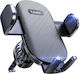 Lisen Car Mobile Mount with Adjustable Hooks Black
