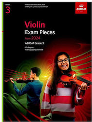 ABRSM Violin Exam Pieces 2024, Score & Part Grade 3 Sheet Music for Violin STO-ABR.2365.0046