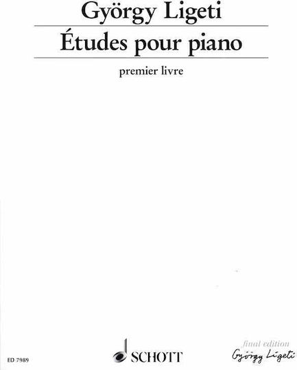 Schott Ligeti - Etudes Pour 1 für Klavier