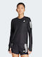 Adidas Own Women's Athletic Blouse Long Sleeve Black