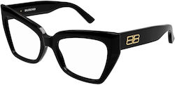 Balenciaga Women's Acetate Cat Eye Prescription...