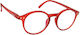 Oramont Reading Glasses +1.50 in Red color 1129