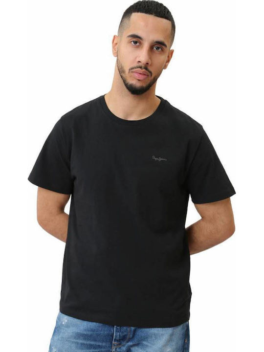 Pepe Jeans 'connor' T-shirt Μαύρο