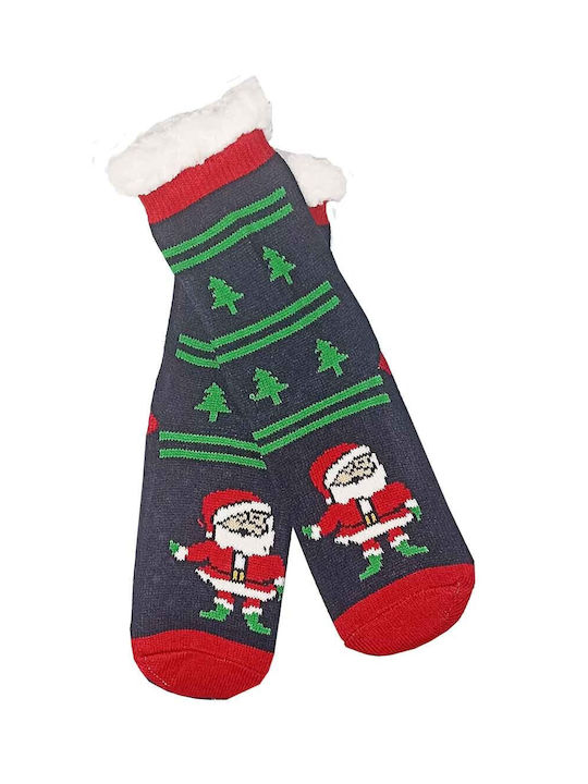 Join Women's Christmas Socks Blue