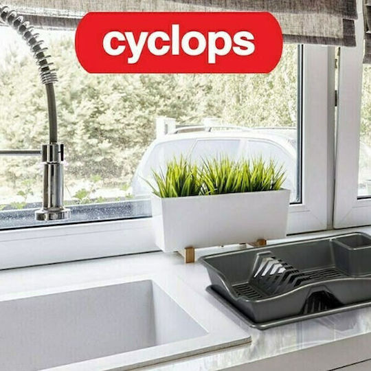 Cyclops Scurgător De Chiuvetă Din Plastic Gri 37.8x27x8.2cm