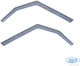 DGA Set of Windbreakers Front Car Dark Fime for Fiat 500L 2012+ 2pcs