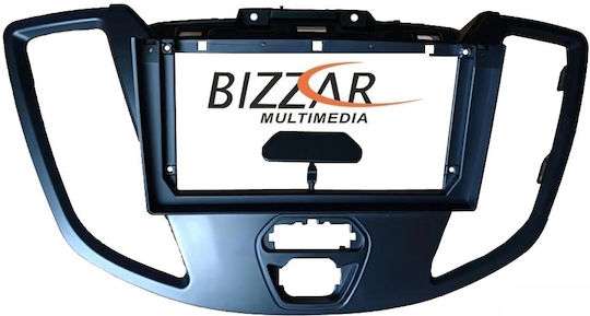 Bizzar DIN Fascia Panels 2 Din Compatible with Screen 9" for Ford Transit 2014-2021