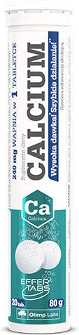 Olimp Sport Nutrition Calcium 20 Registerkarten Zitrone