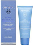 Apivita Aqua Beelicious Reich 24h Feuchtigkeitsspendend Gel Gesicht mit Hyaluronsäure & Aloe Vera 40ml