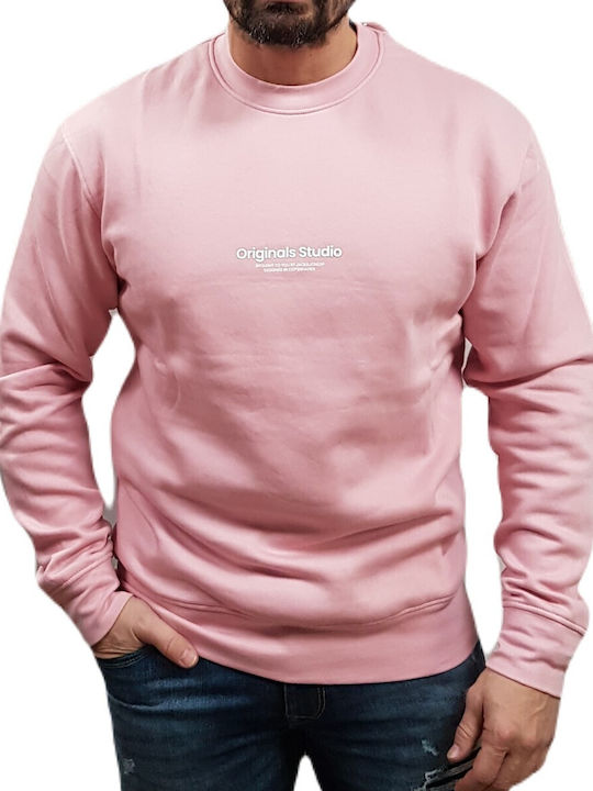 Jack & Jones Herren Sweatshirt Rosa