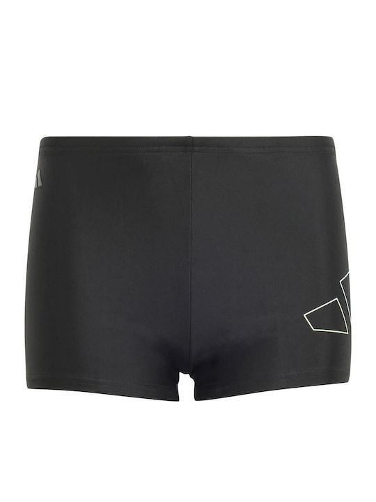 adidas Performance Big Bars Swim Boxers Детски Бански Къси панталони за плуване Черен