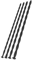 Hidden Desire Expander in Black Color 4pcs