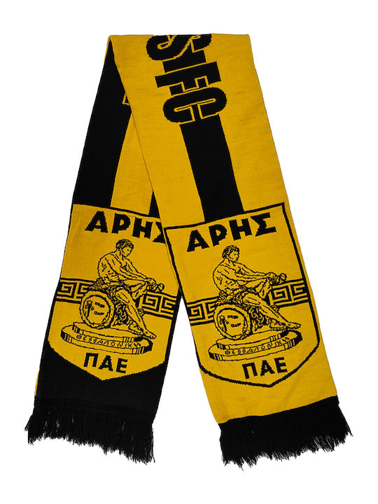 Aris Fc Ανδρικό Κασκόλ Κίτρινο