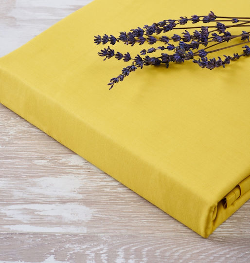 Cokitex Παπλωματοθήκη Μονή 160x240 Power Nap Mustard