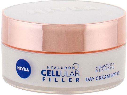 Nivea Cellular Hyaluron Filler Cremă Anti-Îmbătrânire de Zi pentru Față cu Factor de Protecție Solară SPF30 50ml