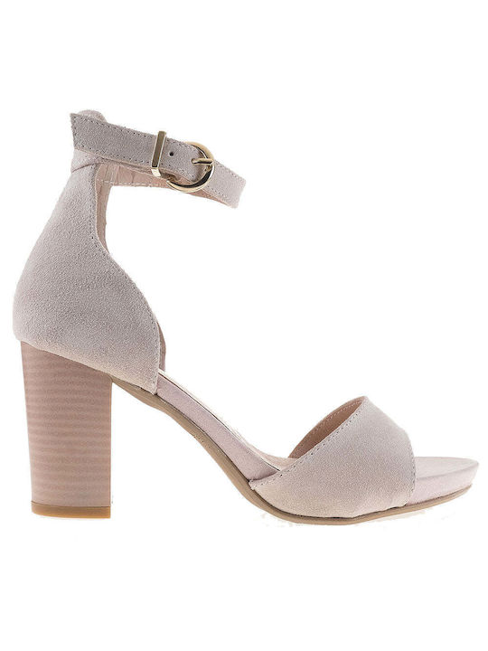 Patricia Miller Damen Sandalen in Beige Farbe