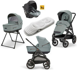 Inglesina Aptica Quattro Darwin Reclinable Velvet Grey + Palladio