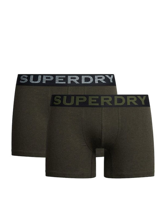 Superdry Ανδρικά Μποξεράκια MULTI 2Pack