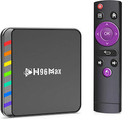 H96 TV Box Μax 4K UHD με WiFi 4GB RAM και 32GB Αποθηκευτικό Χώρο με Λειτουργικό Android