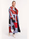 Women's Long Coat Light Blue