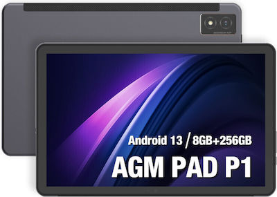 AGM Pad P1 10.36" Tablet with WiFi & 4G (8GB/256GB) Gray