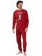 Crazy Farm Men's Winter Pajamas Set Red. 15901CF