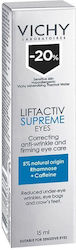 Vichy Liftactiv Supreme Eye Cream against Dark Circles & with Hyaluronic Acid & 15ml