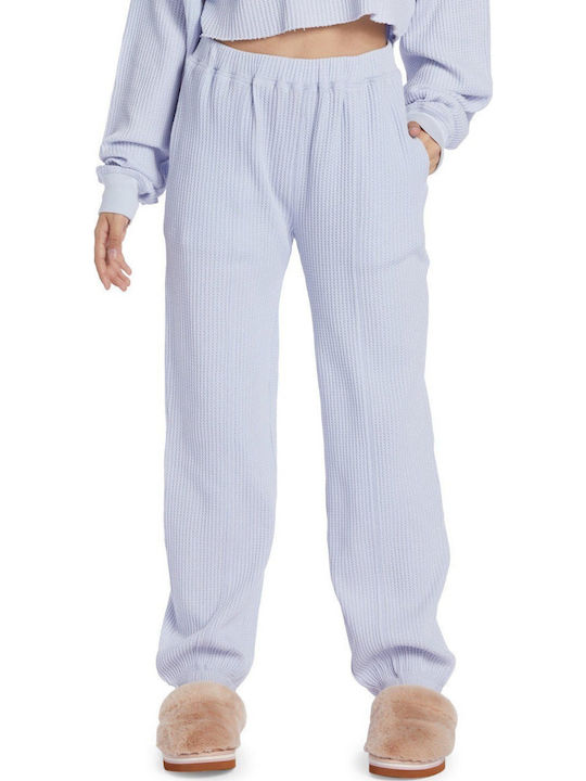 Chloe Kim Pantaloni de Trening Fleece Albastru deschis