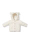 Παιδικό Casual Μπουφάν με Κουκούλα Off - White Teddy Baby Bunny
