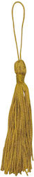 Faitakis Pack Decorative Tassel for DIY Crafts Gold 100pcs