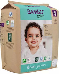 Bambo Nature No. 4 για 7-14kg 24τμχ