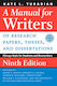 Manual for Writers of Research Papers, Theses, And Dissertations, Ninth Edition