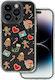 Tel Protect Christmas Case Umschlag Rückseite Transparent (iPhone 12 / 12 Pro)