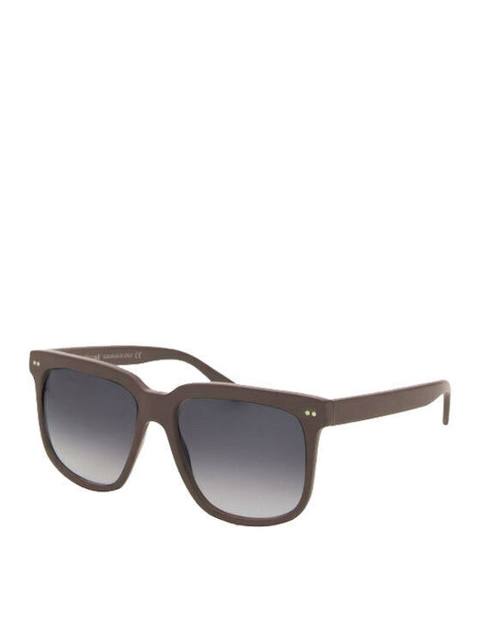 Bob Sdrunk Sunglasses with Brown Plastic Frame and Gray Gradient Lens CUBE/217