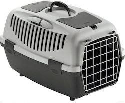 Gulliver 1 Gray Dog Transport Cage 48x32x31cm Gulliver 1 Gray Dog Transport Cage 48x32x31cm