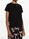 Pinko Basico Women's T-shirt Black.