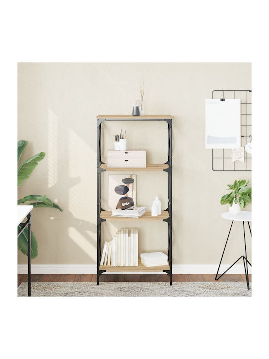 Bookcase Sonoma Oak 59x35x132cm