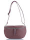 Leather Women's Bag Crossbody Pink