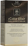 Apivita My Color Elixir Set Hair Dye no Ammonia 5.0 Chestnut Open 125ml