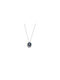 Dimiourgiko Vildiridis Necklace Rosette from White Gold 18k