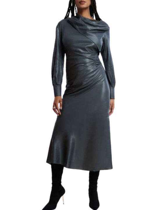 BCBG Maxazria Evening Dress Gray BCBG Maxazria Evening Dress Gray
